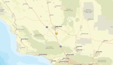 Update: July 29 - 2.8 magnitude earthquake registered close to Lamont, CA