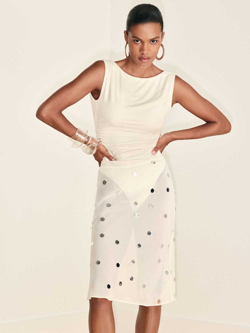 Layla Knee Length Skirt