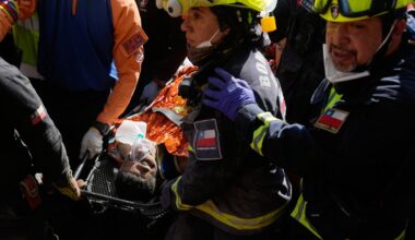 Venezuelan security guard pulled alive from building basement – NBC 7 San Diego