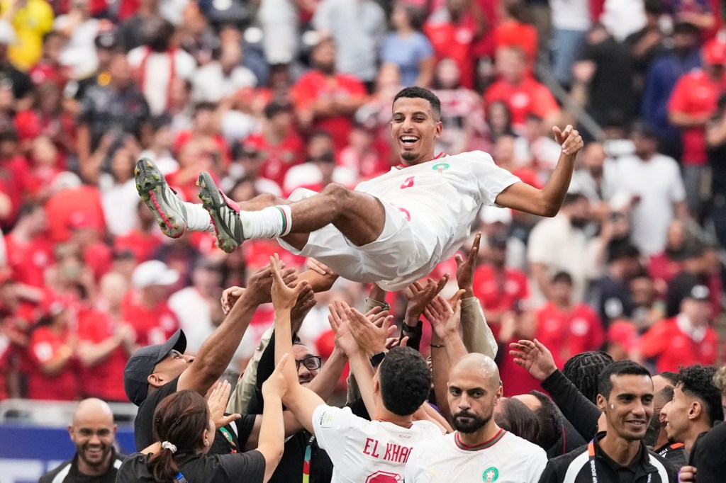 Morocco beats World Cup co-host Canada 3-0, advances to the quarters