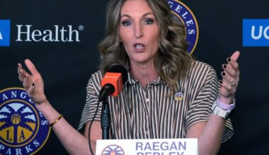 Los Angeles Sparks part ways with GM Raegan Pebley – NBC Los Angeles