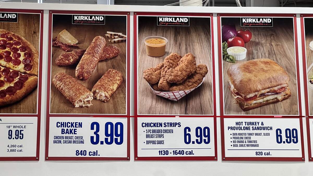 Costco introduces meaty chicken strips to its food court menu