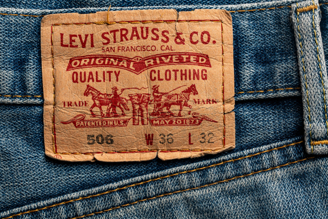 Levi's jeans patch
