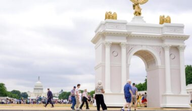 Trump's plan for triumphal arch in DC is getting another review