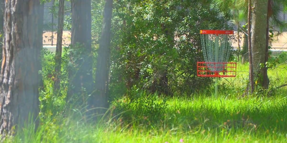 Navy helps with finishing touches for new Long Beach disk golf course