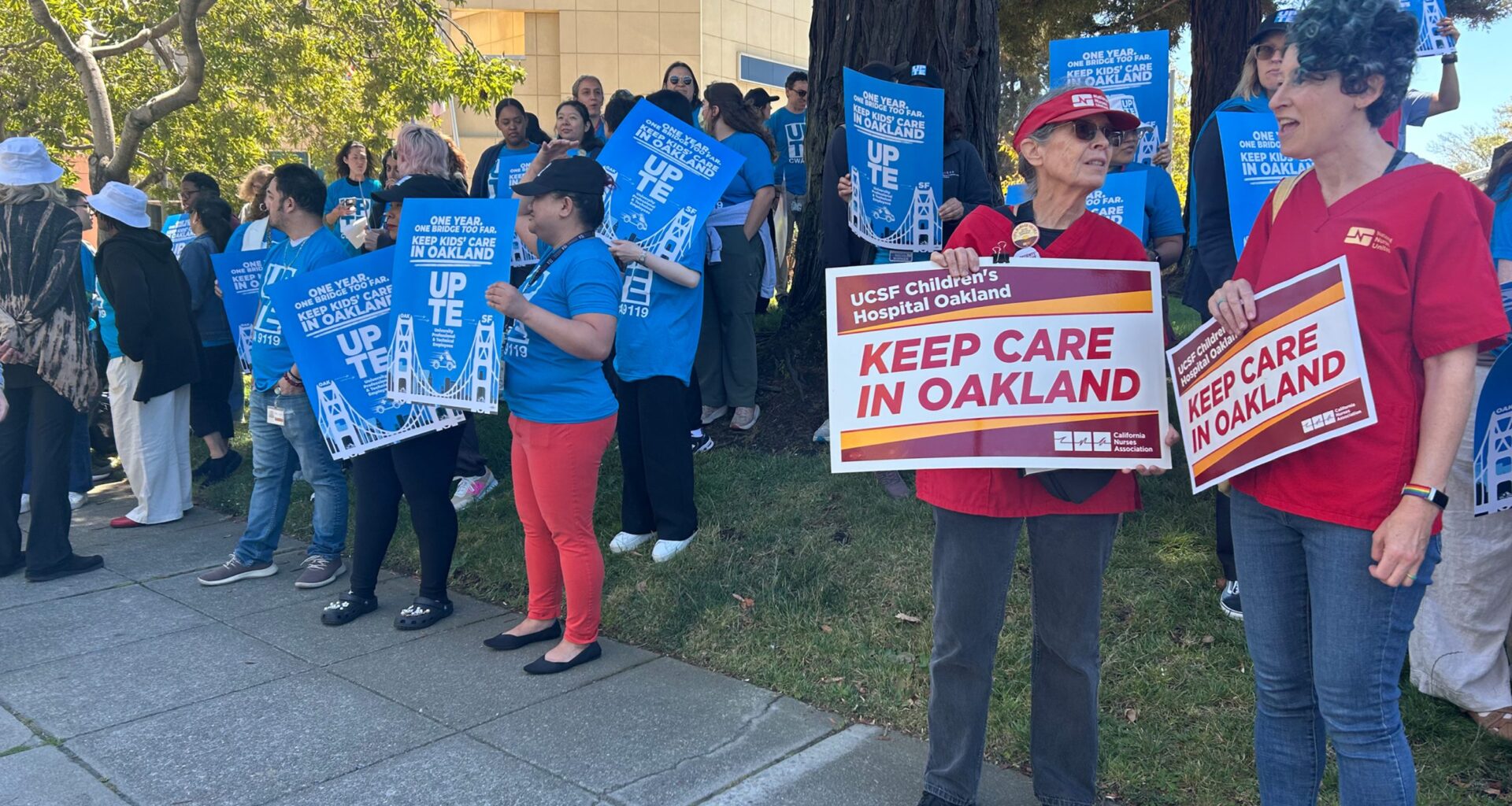 'Every child deserves access': Oakland families rally over changes to pediatric care