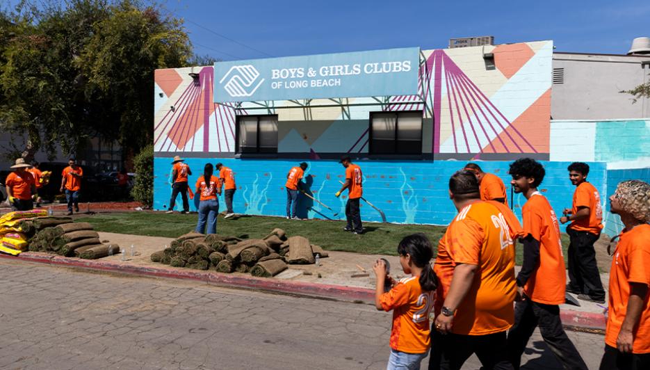 The Home Depot Facilitates Major Revitalization Project at Boys & Girls Clubs of Long Beach