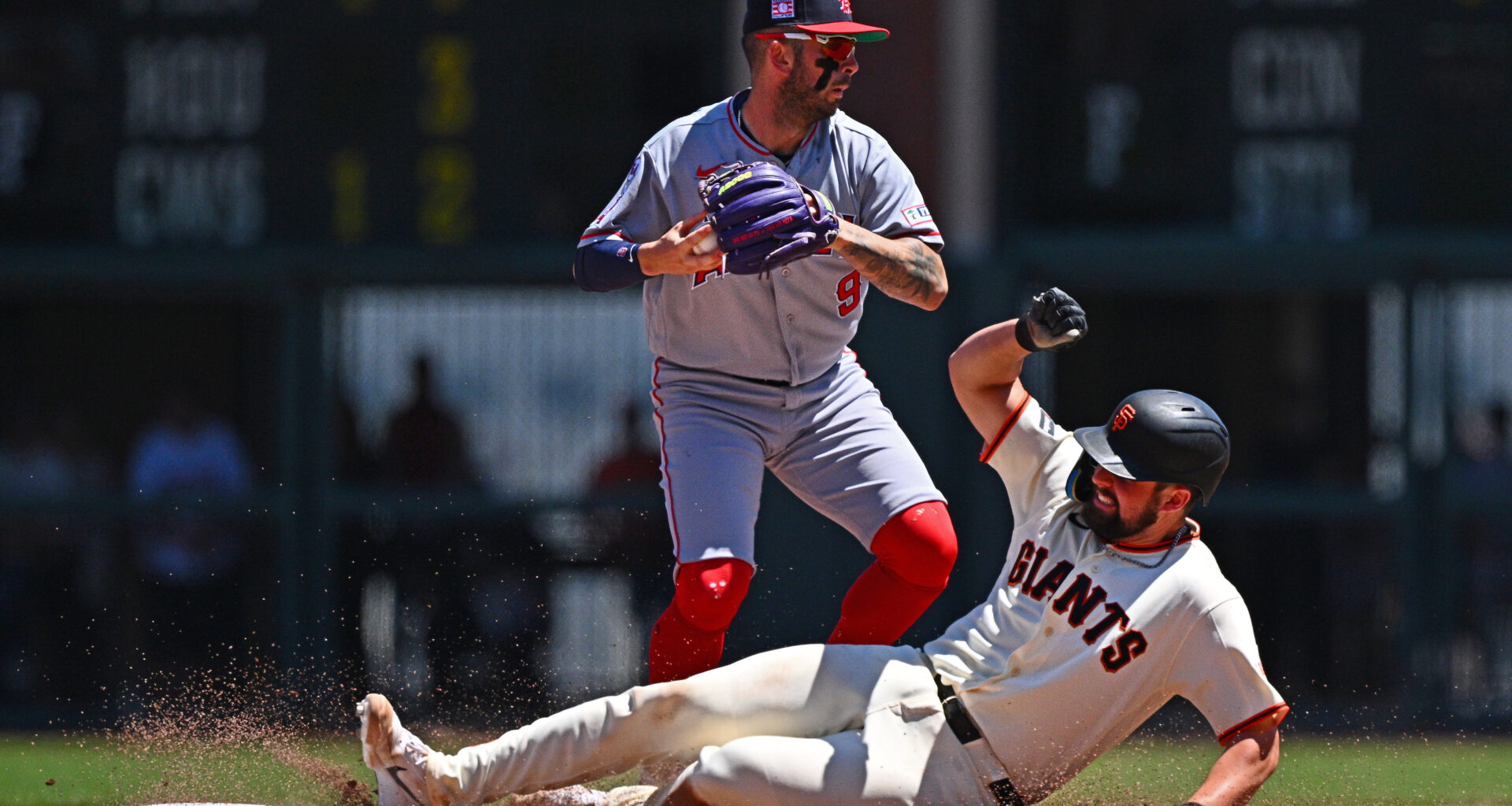 SF Giants fail to record season's first sweep, drop series finale to Angels