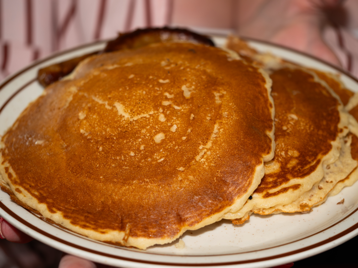 brown-golden pancakes