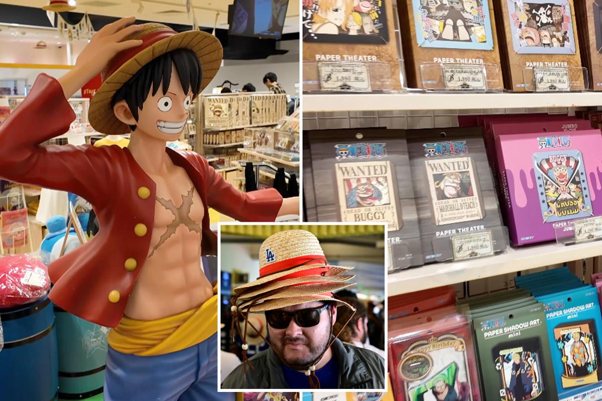 First US One Piece Mugiwara store opening in Los Angeles