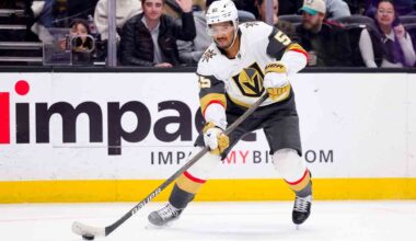 Report: Red Wings acquire Keegan Kolesar from Golden Knights for two picks
