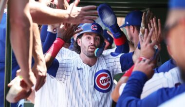 Photos: Chicago Cubs 23, San Diego Padres 3 – Chicago Tribune