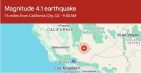 4.1 Earthquake Near California City Felt in SCV Area