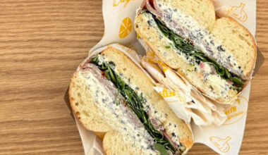 Garlic Ahi Tuna Bagel Special Ends Saturday at Calic Bagel