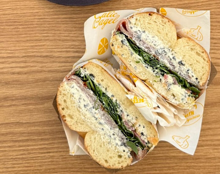 Garlic Ahi Tuna Bagel Special Ends Saturday at Calic Bagel