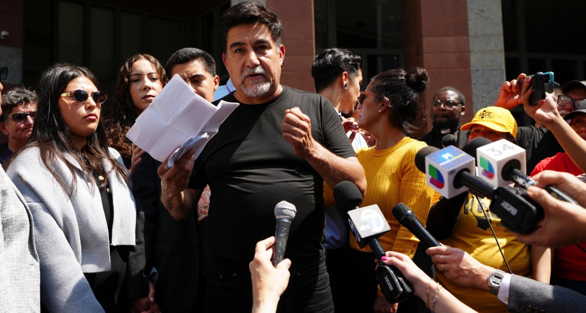 Prosecutors move to drop charge against California labor leader arrested during immigration protest – The Mercury News