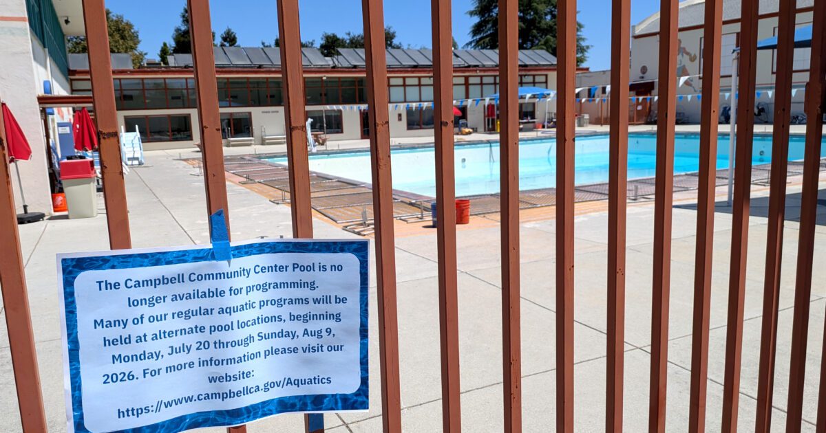 Campbell's popular community pool permanently closes