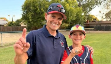 Coach with son