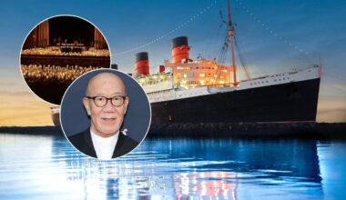 This 1,019-foot 'ghost ship' docked 30 minutes from LA is hosting a candlelit tribute to the 'Japanese John Williams' inside its historic first-class salon