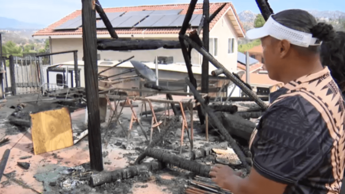 Homeowner grateful Creelman fire spared his home – NBC 7 San Diego