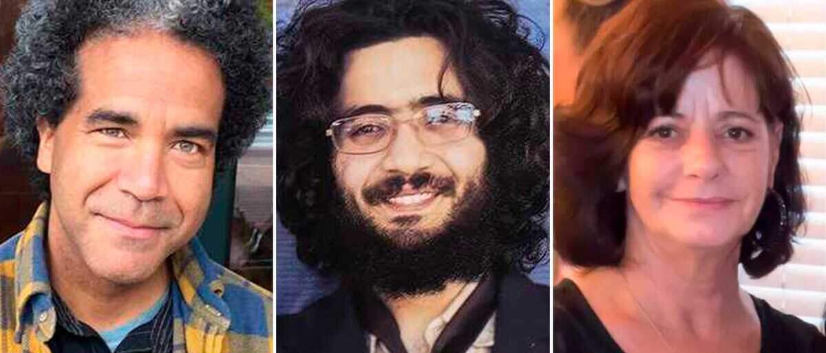 Victims in the 2023 Davis stabbing attacks are shown, from left, David Breaux, 50, who was killed April 26 at Central Park; Karim Abou Najm, 20, a UC Davis student who was killed April 29 along a bicycle path near Sycamore Park; and Kimberlee Guillory, who survived a stabbing that left her critically injured.