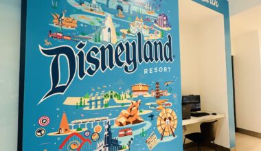 Sleeping Beauty Castle, Pixar Pal-A-Round and More Featured in Disneyland Resort Mural at The Viv Hotel Anaheim