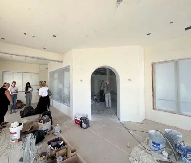 Intimate Living Interiors is making over the inside of their new home in the Francisco Building in the Rancho Santa Fe Village. (Karen Billing)