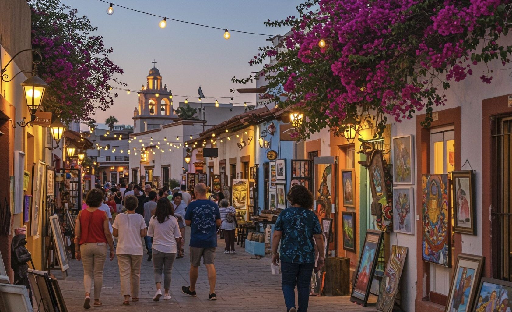 Downtown san jode del cabo art walk