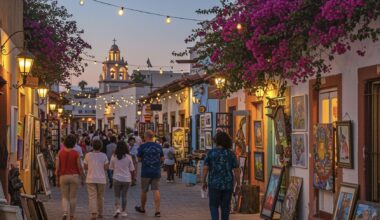 Downtown san jode del cabo art walk