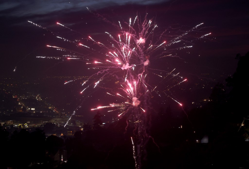 Photos: Illegal fireworks spotted in Bay Area, start fires