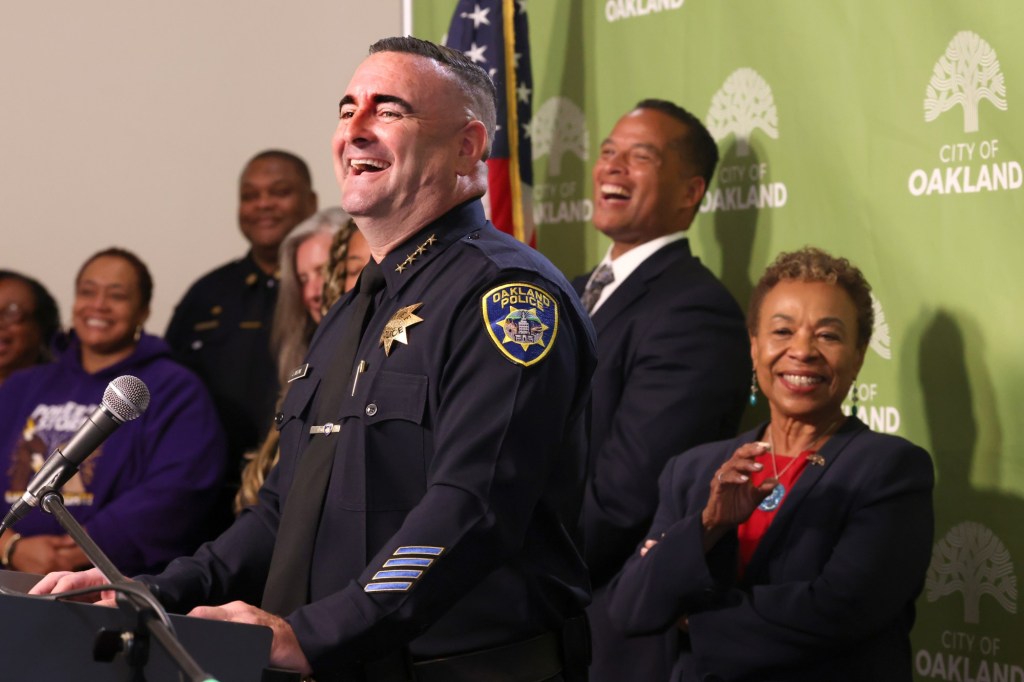 Oakland's interim police chief hired as city's next permanent top cop