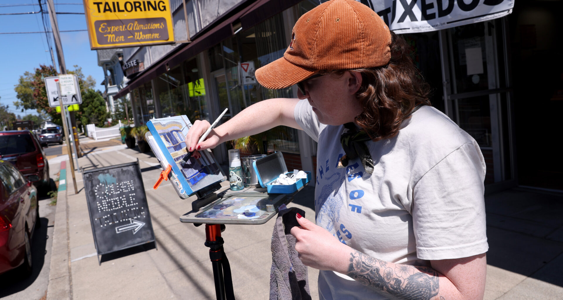 Artists flock to Alameda for 21st annual 'paintout'