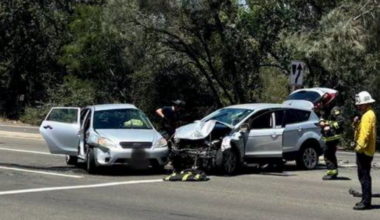 Three injured in El Dorado Hills crash on Green Valley Road