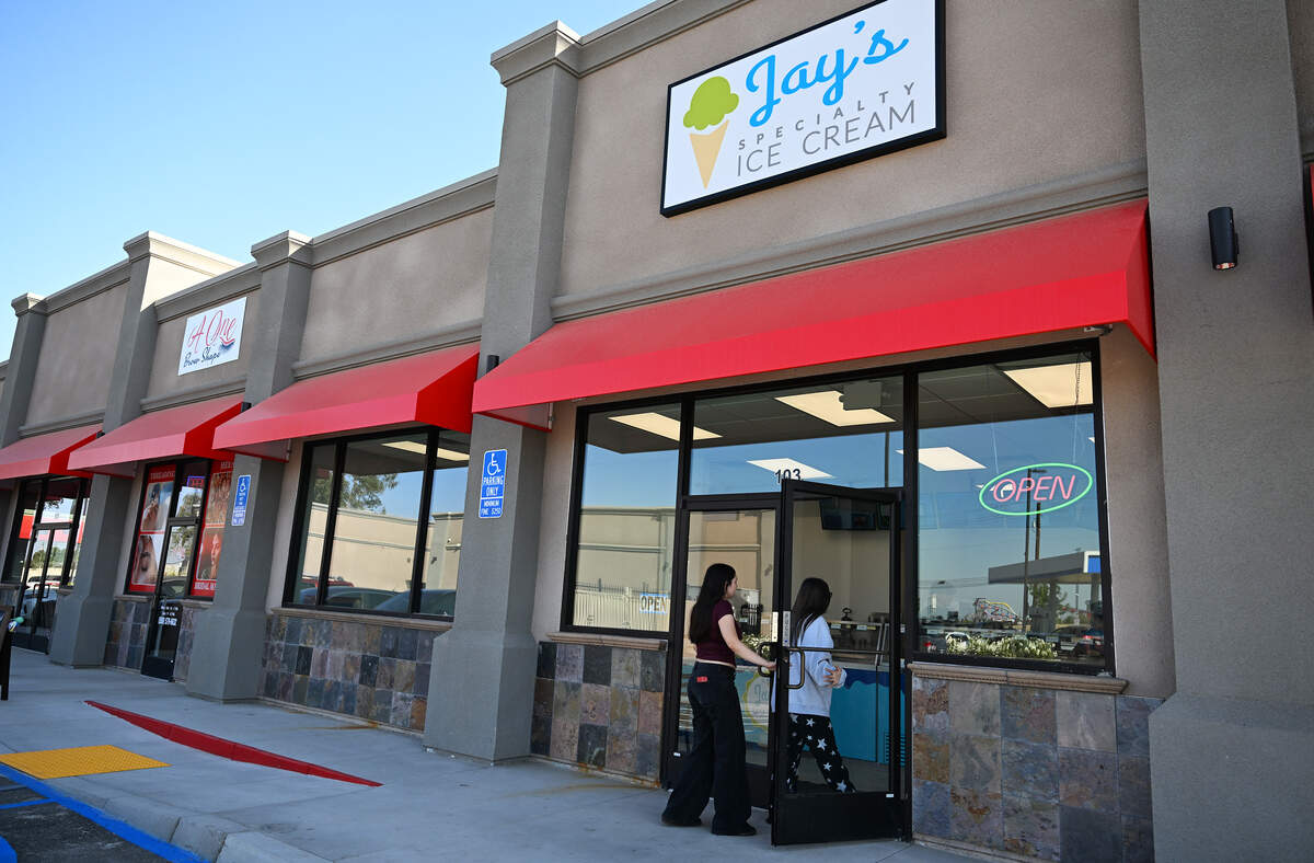 Jay’s Specialty Ice Cream has just opened along Shaw Ave. west of 99 after working from a food truck and will host its grand opening Saturday, Sept. 27, 2025. Photographed Monday, Sept. 22, 2025 in Fresno.