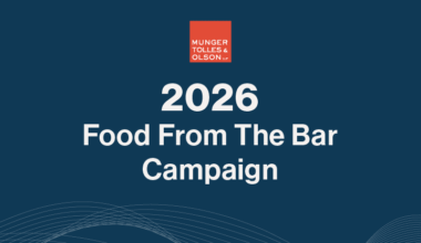 First Place in 2026 Food From The Bar Fundraising Campaigns in Los Angeles and San Francisco
