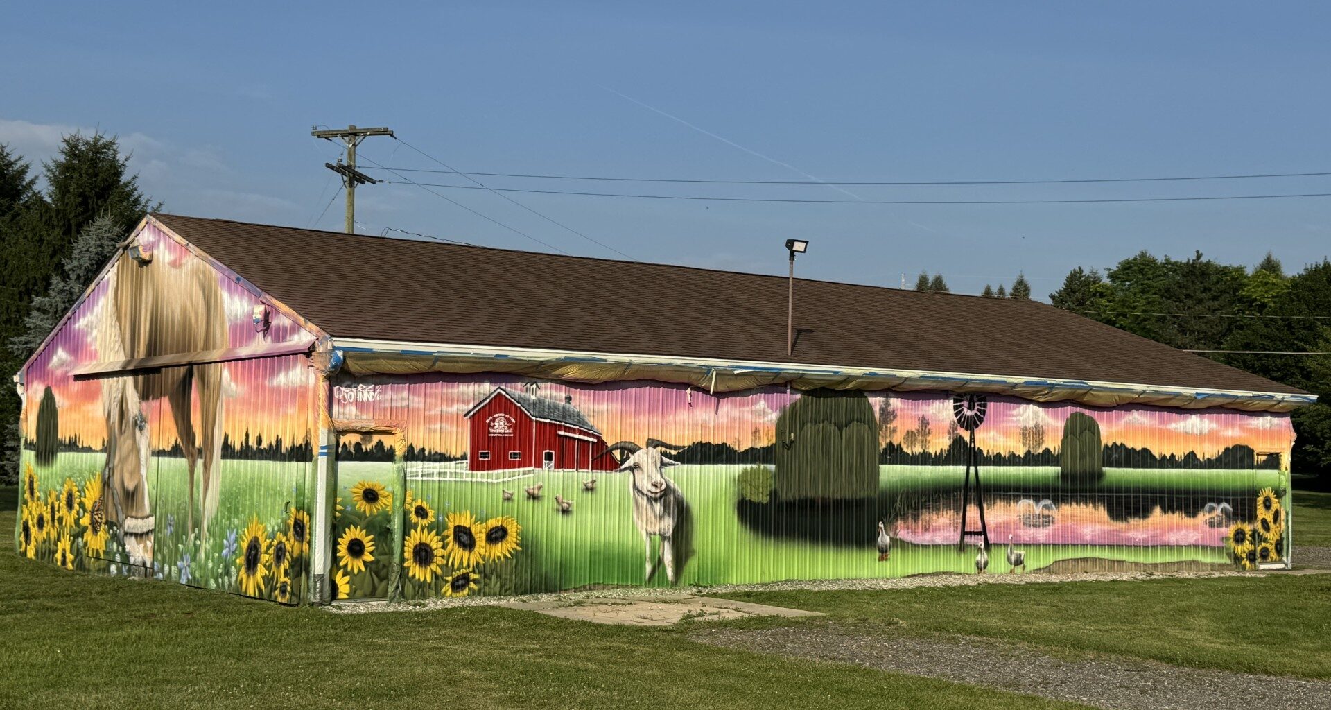 DIA agricultural mural on display in Waterford Township – The Oakland Press