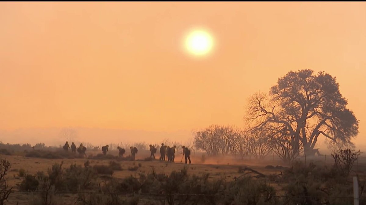Brush fire near Boulevard closes parts of I-8 and prompts evacuation orders – NBC 7 San Diego