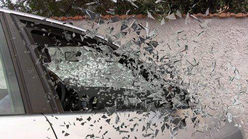 Oakland Car Collision Blocks Lanes on I-580 Near State Route 13.