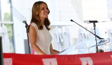LOS ANGELES, CALIFORNIA - SEPTEMBER 30: California Film Commission Executive Director, Colleen Bell speaks during the Official Ribbon Cutting Of The Opening Of The Academy Museum Of Motion Pictures at Academy Museum of Motion Pictures on September 30, 2021 in Los Angeles, California. (Photo by JC Olivera/Getty Images)