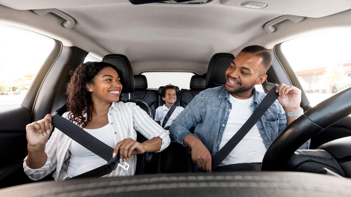 Is CA driver responsible for passenger wearing seat belt?
