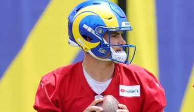 First-round pick Ty Simpson, Los Angeles Rams agree on rookie contract