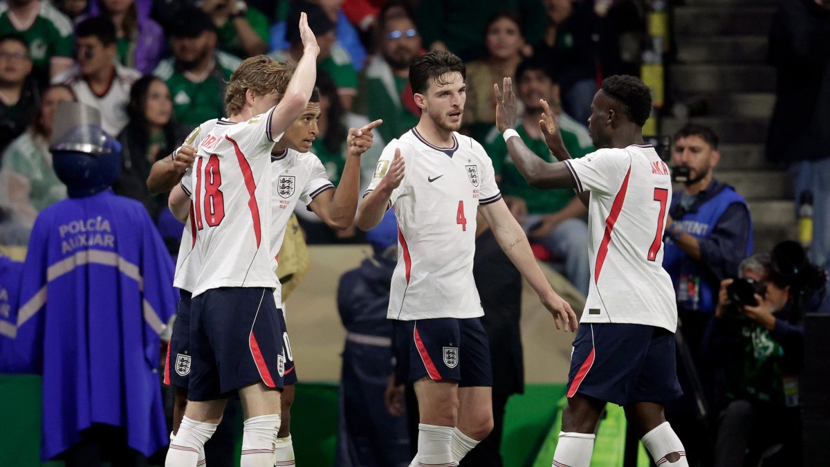 England eliminates Mexico 3-2 in World Cup in possible game of the tournament – NBC Los Angeles