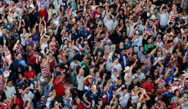 USA-Belgium World Cup watch party in San Jose’s San Pedro Square – NBC Bay Area