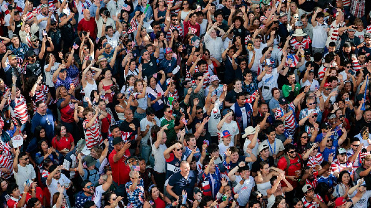 USA-Belgium World Cup watch party in San Jose’s San Pedro Square – NBC Bay Area