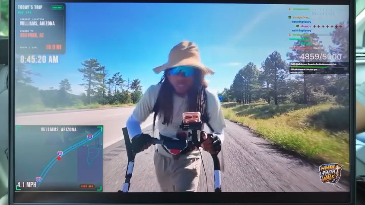 Philadelphia activist completes cross-country walk to California – NBC10 Philadelphia