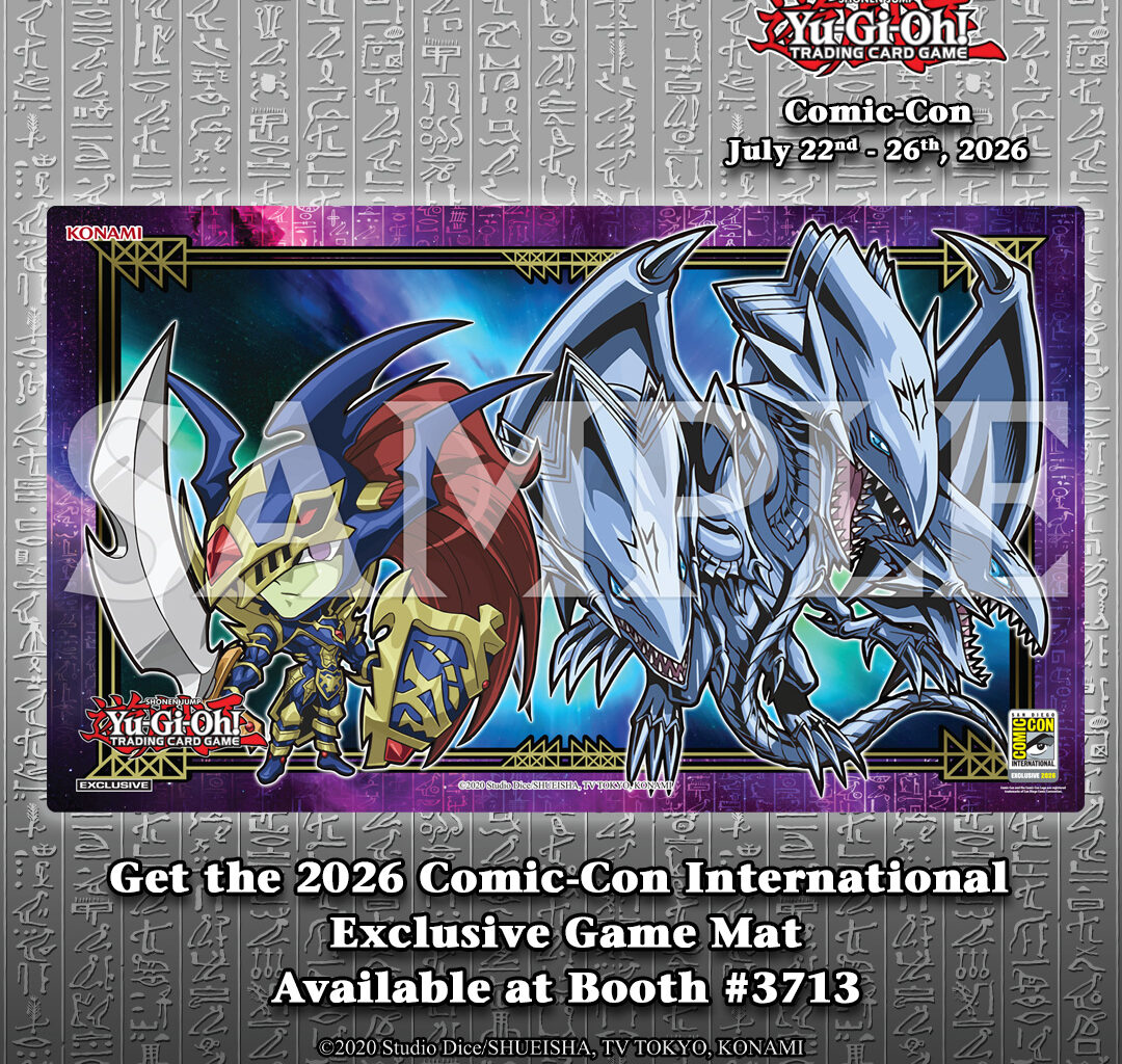 Level Up with Yu-Gi-Oh! and Konami at San Diego Comic-Con 2026 [Update July 16]