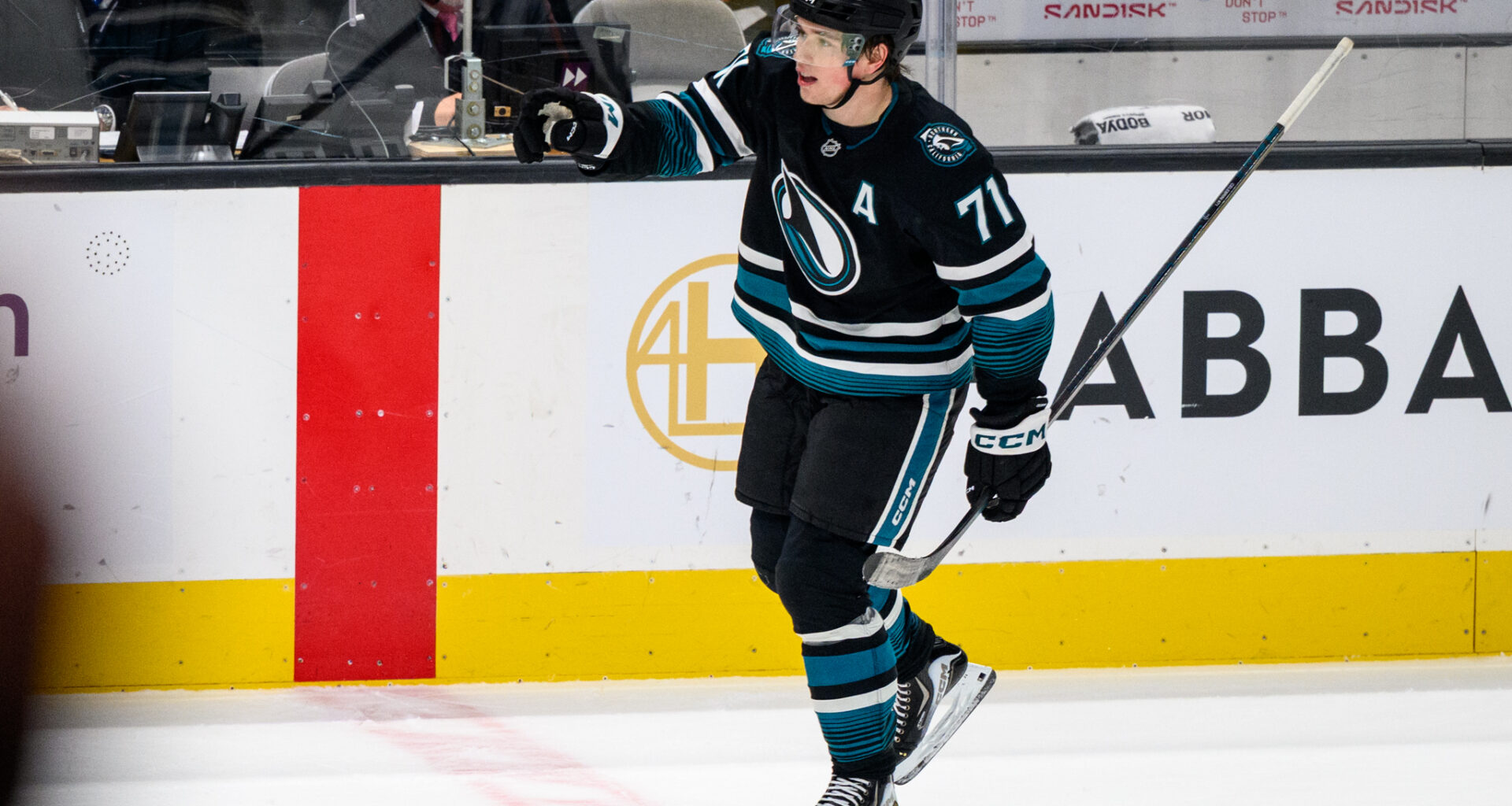 Sharks' Grier Talks Celebrini Extension Details