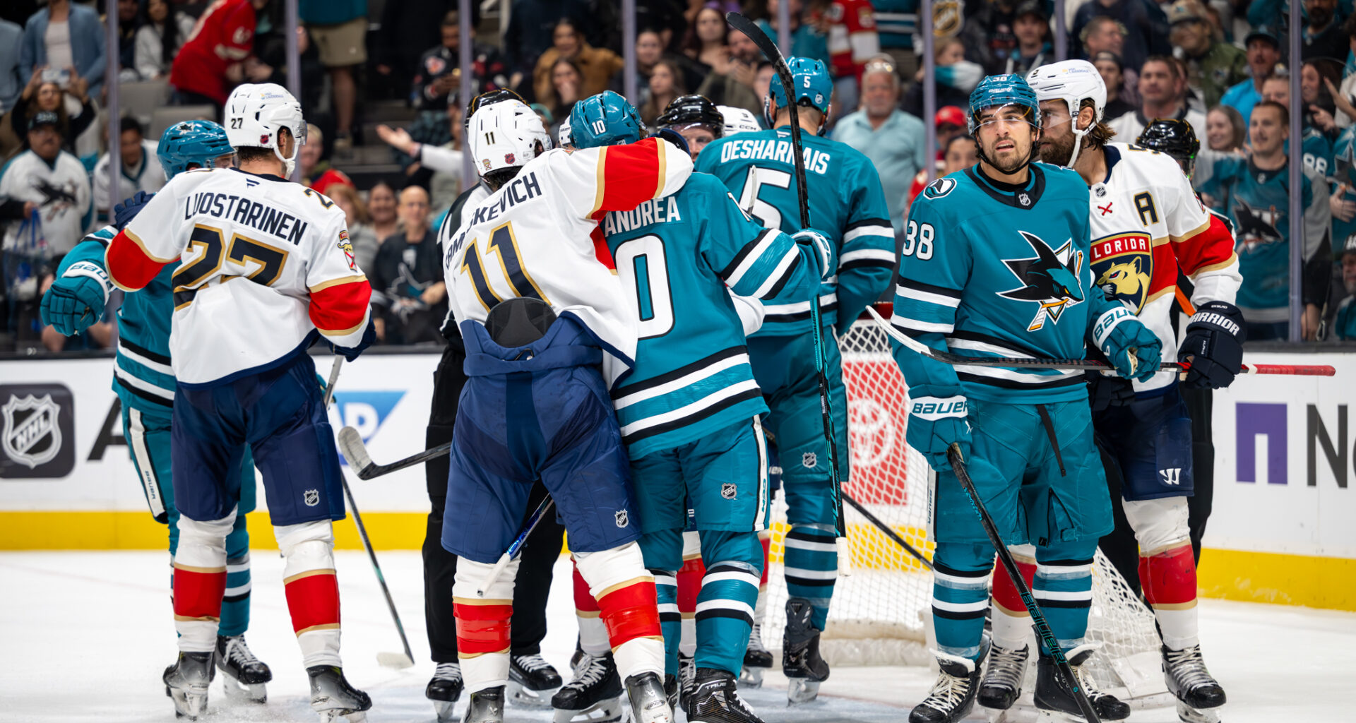 Sharks Home Opener Announced, Will Face Panthers