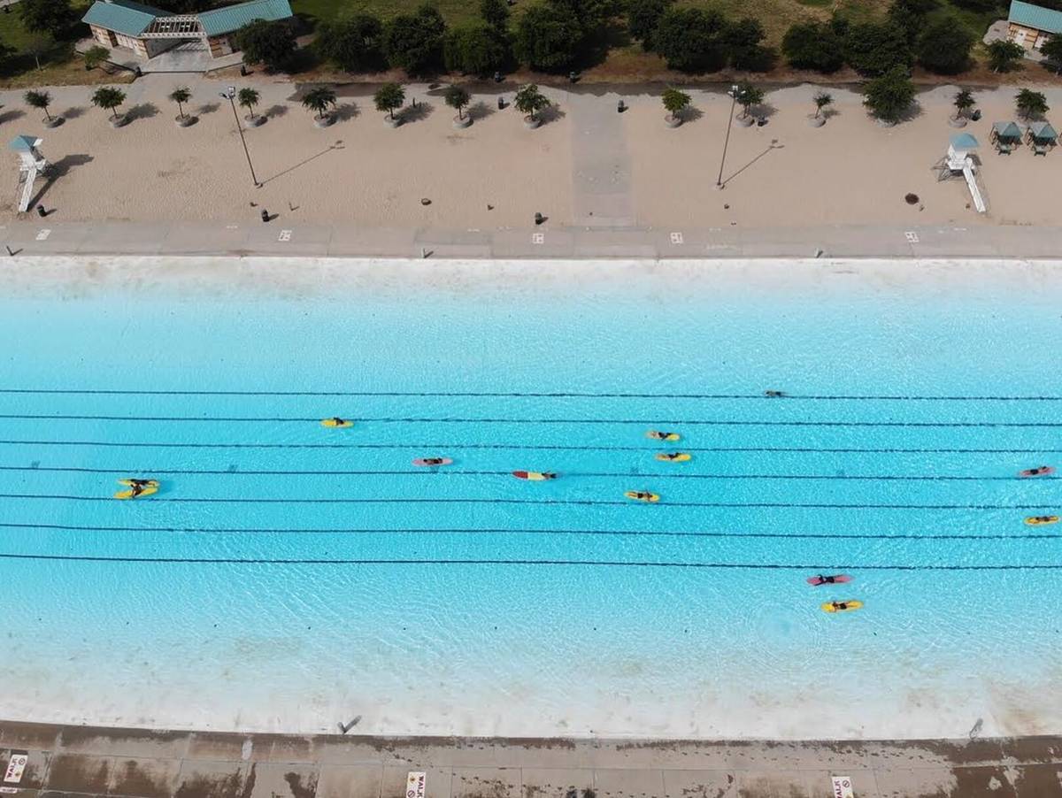 Los Angeles is hosting two free movie nights by the biggest swimming pool in the U.S. this summer
