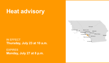 Heat advisory affecting Orange County Coast from Thursday to Monday – Orange County Register